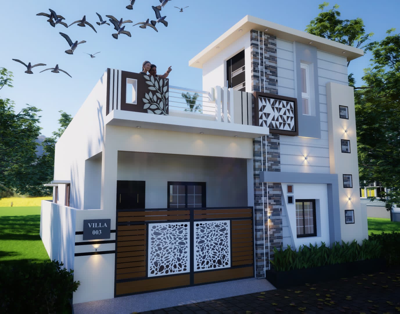 Villa Plots Plotza by Real Homes